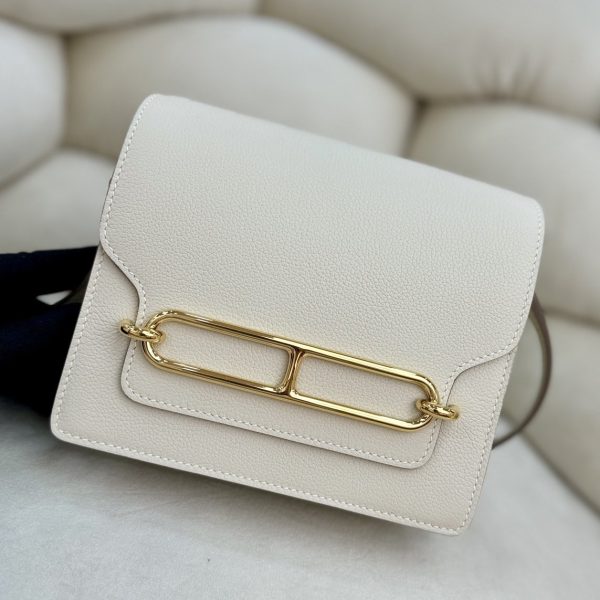 Hermès Roulis 1:1 Replica – Premium Qualität Ledertasche im Stil des Originals 1071842658 - front view