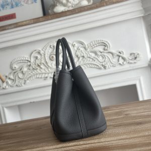 Hermès Garden Party 30cm in Graphite – Perfekte Kopie mit Exakter Replika Qualität 1127821262 - side view | Hermès